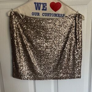 MM Couture Sparkling Sequin Mini Skirt